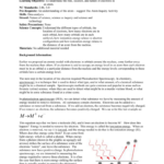 Photoelectron Spectroscopy Inquiry F With Ap Chemistry Photoelectron Spectroscopy Worksheet