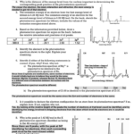 Photoelectron Spectroscopy What Determines The Position And The Intended For Photoelectron Spectroscopy Worksheet Answers