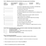 Photosynthesis And Cellular Respiration Review Sheet Inside Photosynthesis And Cellular Respiration Worksheet Answers