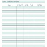 Pin By Melody Vliem On Printables | Budget Spreadsheet, Household ... Throughout Monthly Expense Spreadsheet Template