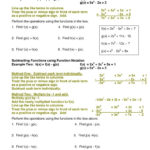 Pl 3 Adding And Subtracting Polynomial Functions With Function Pertaining To Polynomial Functions Worksheet