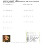 Pl 5B Multiplying Polynomials With Multiple Variables  Mathops With Multiplying Polynomials Worksheet