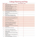 Planning For College Worksheet  Sansurabionetassociats And College Planning Worksheet