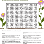 Plantreproductionwordsearch With Regard To Plant Reproduction Worksheet