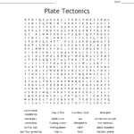 Plate Tectonics Word Search  Wordmint Pertaining To Plate Tectonics Pdf Worksheet