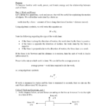 Pogil  Work Power And Kinetic Energy With Work Energy And Power Worksheet Answer Key
