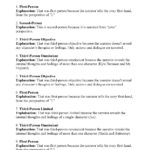 Point Of View Worksheet 14  Answers Together With Point Of View Worksheet Answers