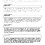 Point Of View Worksheet 15  Preview Inside Point Of View Worksheet 15