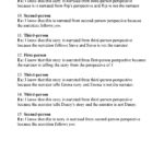 Point Of View Worksheet 6  Answers For Point Of View Worksheet 11