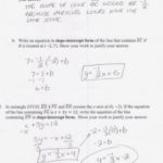 Point Slope Form Worksheet With Answers The Best Worksheets Image Inside Point Slope Form Worksheet With Answers