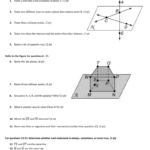 Points Lines And Planes Exercises Pertaining To 1 1 Points Lines And Planes Worksheet Answers