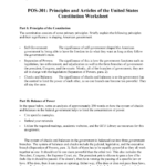Pos301  Assignment About The Government Branches  Pos301 For United States Constitution Worksheet
