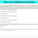 Post Acute Withdrawal Syndrome Worksheet Post Acute Withdrawal With Post Acute Withdrawal Syndrome Worksheet