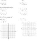Practice Solving Systems Of Equations 3 Different Methods  Pdf Or Solving Quadratic Equations Using Different Methods Worksheet Answers