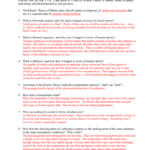 Practice Test Kinetic Theory Of Matter Inside States Of Matter Worksheet Answer Key