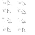 Practice Worksheet Right Triangle Trigonometry Answers Intrepidpath With Regard To Solving Right Triangles Worksheet