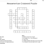 Precolumbian Civilizations Crossword  Wordmint Pertaining To Pre Columbian Civilizations Worksheet Answers