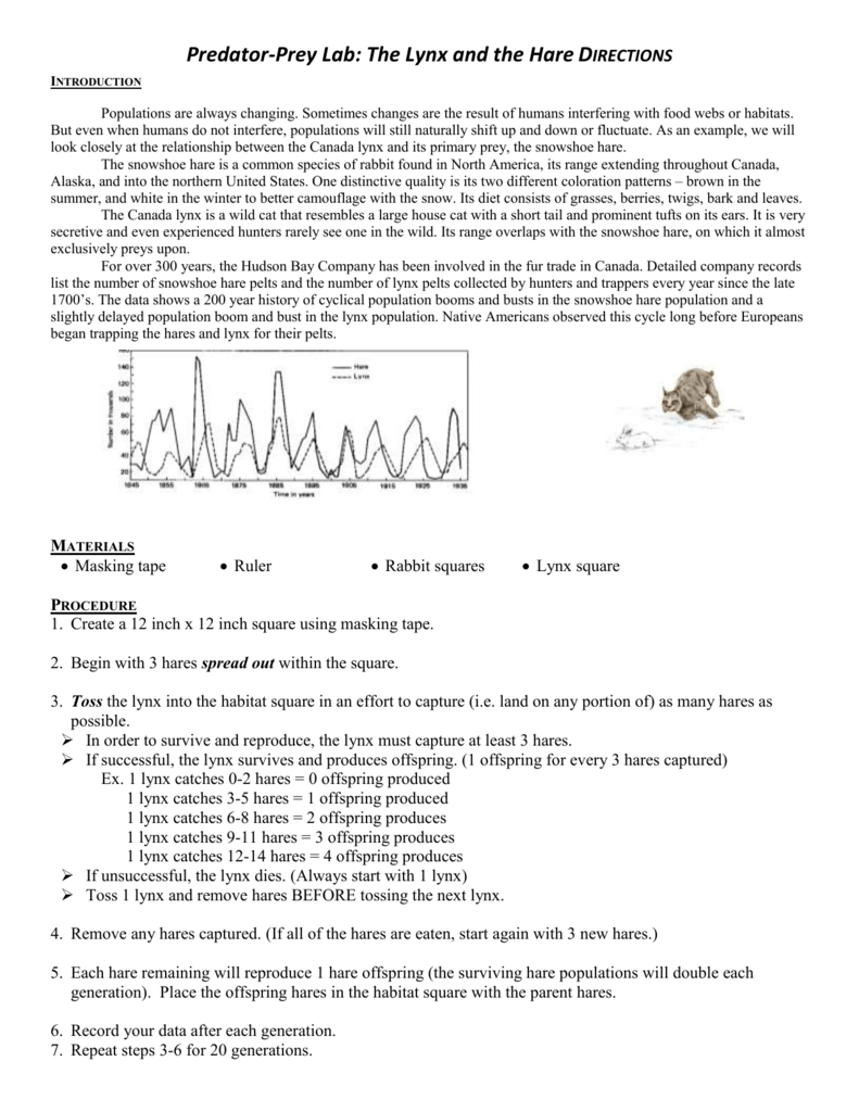 Predatorprey Lab Along With Ecological Relationships Pogil Worksheet Answers