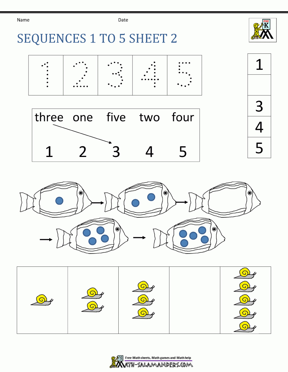 Preschool Number Worksheets  Sequencing To 10 As Well As Picture Sequencing Worksheets