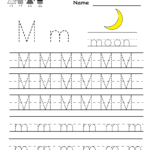 Preschool Worksheets With Letter M Also Preschool Writing Worksheets Free Printable