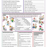 Present Perfect Tense Worksheet  Free Esl Printable Worksheets Made Along With Present Perfect Tense Worksheet With Answers