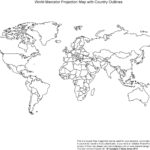 Printable Blank World Outline Maps • Royalty Free • Globe Earth Intended For Blank World Map Worksheet Pdf