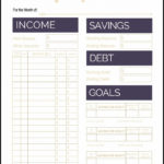 Printable Budget Worksheet 650838  Budget Worksheet Real Simple Or Best Budget Worksheet