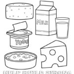 Printable Healthy Eating Chart  Coloring Pages  Happiness Is Homemade Along With Healthy Eating Worksheets For Kindergarten