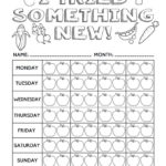 Printable Healthy Eating Chart  Coloring Pages  Happiness Is Homemade Regarding Healthy Living Worksheets Pdf
