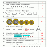 Printable Mental Maths Year 2 Worksheets With Regard To Math Assessment Worksheets