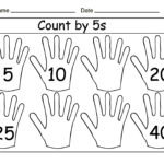 Printable Skip Count5 Worksheets  Activity Shelter Along With Count By 5 Worksheet