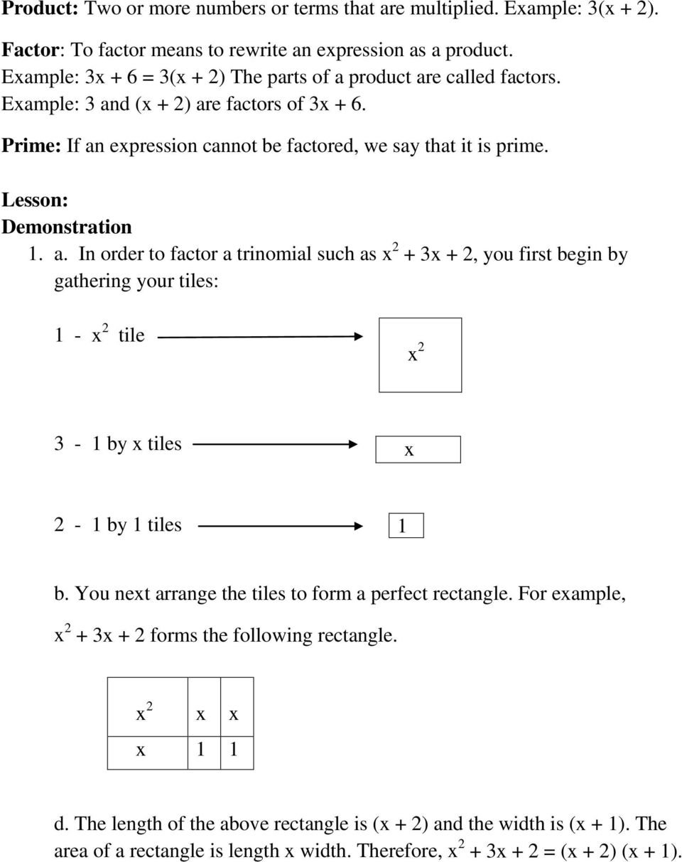 Printables Factoring Polynomials Worksheet Algebra 2 For Factoring Polynomials Worksheet With Answers Algebra 2