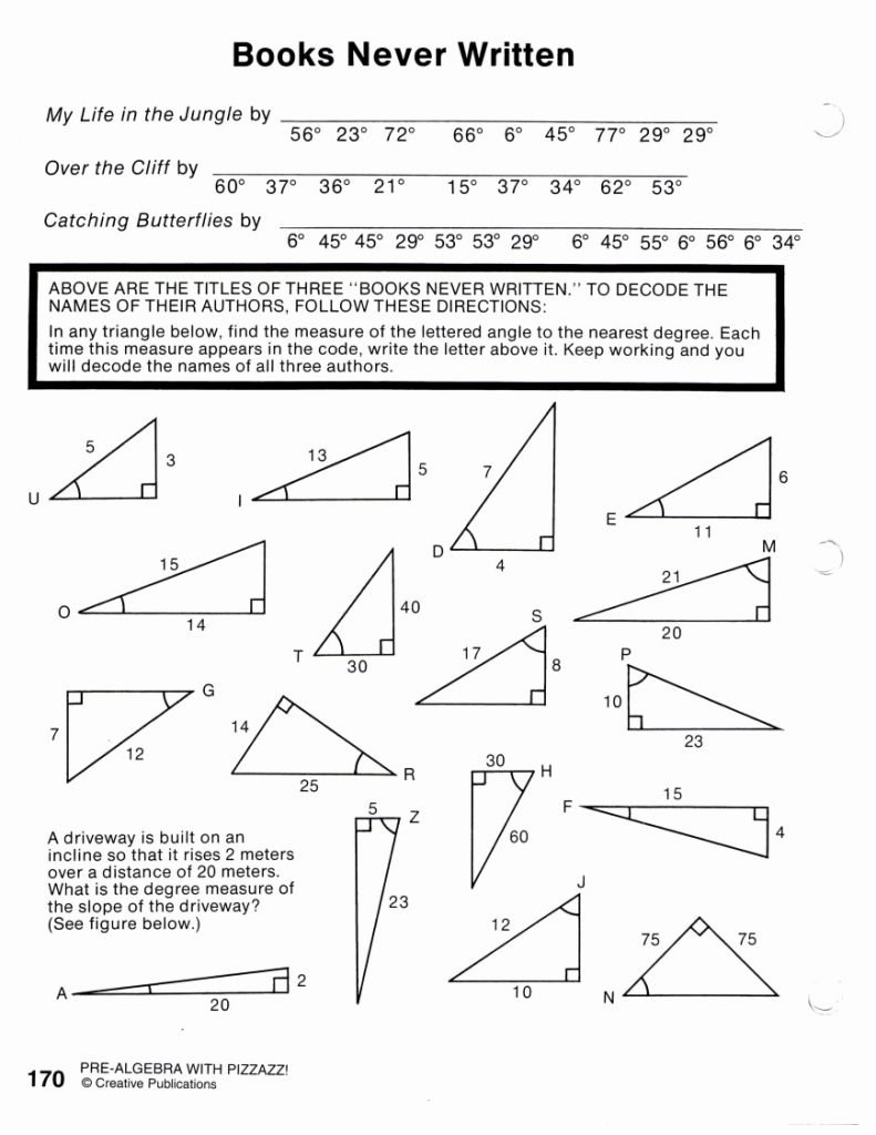 Printables Of Books Never Written Geometry Worksheet Answers Pertaining To Books Never Written Geometry Worksheet Answers