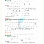Printables Of Linear Equations In One Variable Worksheets For Class And Linear Equations In One Variable Class 8 Worksheets