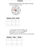 Probability And Statistics – Expected Value Worksheet With Statistics And Probability Worksheets