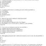 Probability Mutually Exclusive Events Worksheet For Probability Of Compound Events Worksheet Answers