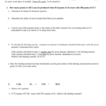 Problem Sheet 3 Stoichiometry Limiting Reactants Within Limiting Reactant Problems Worksheet