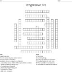 Progressive Era Review Crossword  Wordmint Intended For Progressive Era Review Worksheet Answers