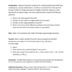 Projectile Motion – Phy 141161 In Horizontally Launched Projectile Worksheet Answers