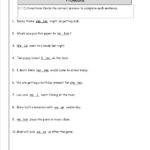 Pronouns Nouns Worksheets From The Teacher's Guide Within Nouns And Pronouns Worksheets