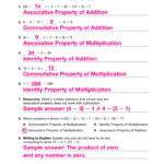 Properties Of Operations Regarding Properties Of Addition And Multiplication Worksheets