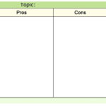 Pros And Cons List Template – Tmplts Throughout Usmc Pros And Cons Worksheet