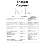 Proving Triangles Congruent And Geometry Worksheet Congruent Triangles Answers