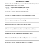 Punctuation Worksheets  Apostrophe Worksheets Inside Apostrophe Worksheets With Answer Key