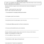 Punctuation Worksheets  Colon Worksheets Within Semicolons And Colons Worksheet Answers