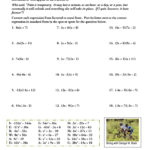 Qd 23 Imaginary Numbers  Mathops And Standard Form Worksheet