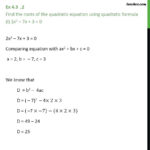 Quadratic Formula In Excel Math Quadratic Formula Worksheet Lovely Along With Quadratic Formula Practice Worksheet