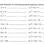Quadratic Formula Practice Problems Worksheet The Best Worksheets Intended For Quadratic Formula Practice Worksheet