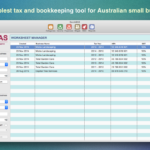 Quickbas   Small Business Tax And Bas Accounting Software Also Sole Trader Accounts Spreadsheet