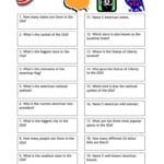 Quiz  Usa Trivia Worksheet  Free Esl Printable Worksheets Made Inside Free Printable Us History Worksheets